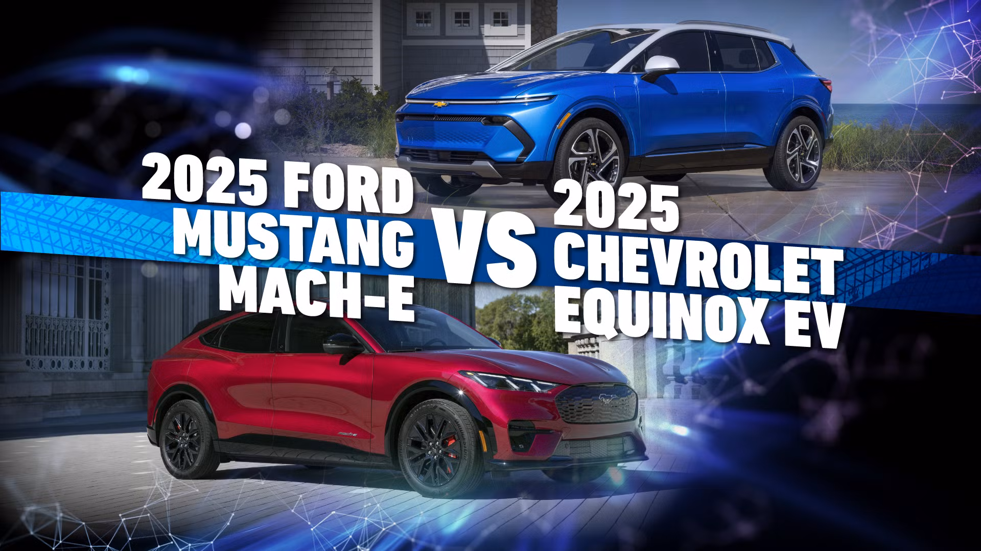 2025 Ford Mustang Mach-E Vs. 2025 Chevrolet Equinox EV