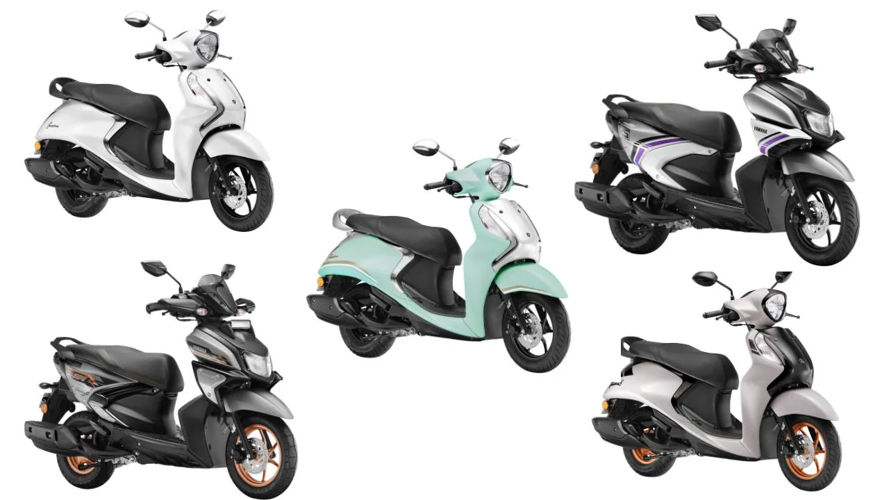 2025 Yamaha Fascino 125 Fi Hybrid and RayZR 125 Fi Hybrid Launched in India