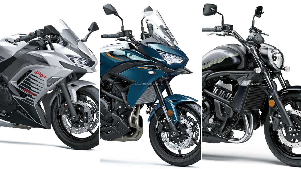 2026 Kawasaki Ninja 650, Versys 650 and Vulcan S