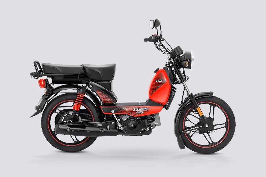 TVS XL100 Heavy Duty Alloy Variant Launched