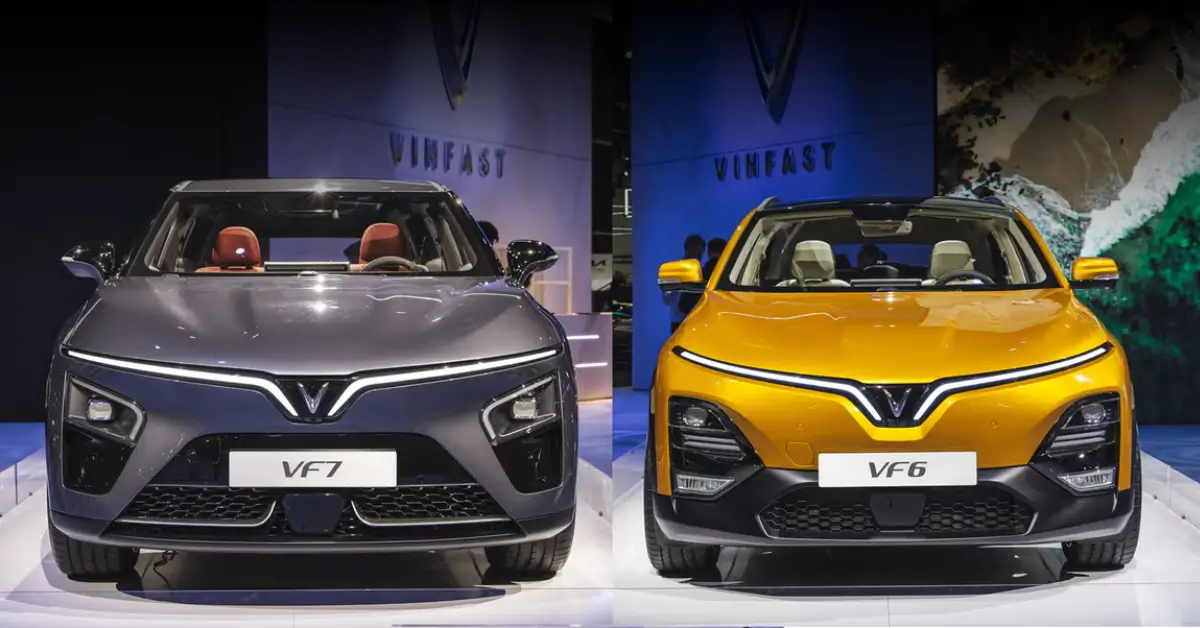 VinFast VF6 and VF7 Electric SUVs